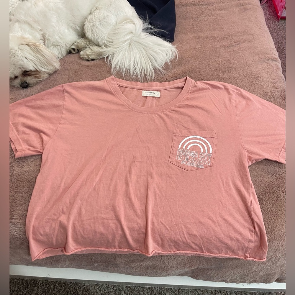 Panama City Beach Cropped Tee